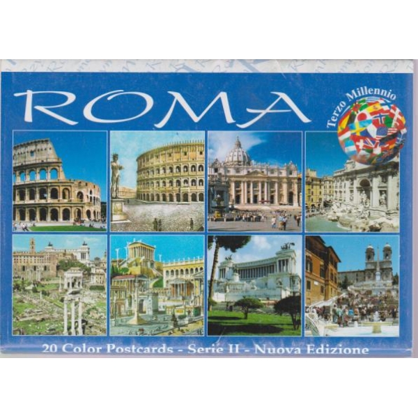 Roma-20 color postcards