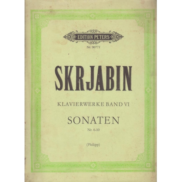 Klavierqerke band vi sonaten