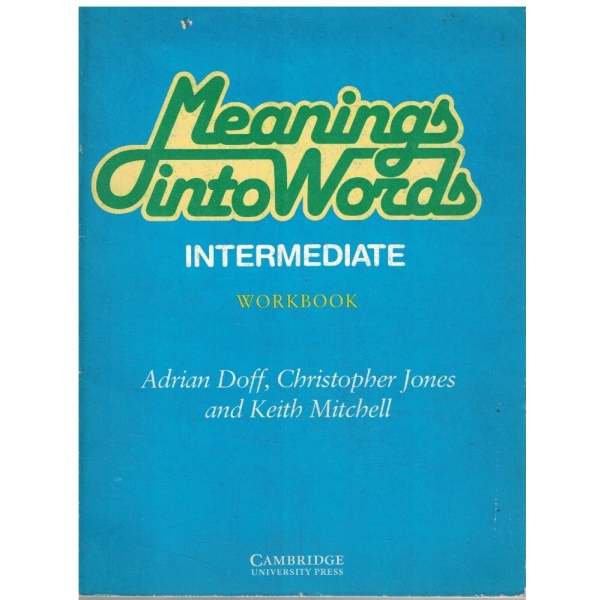 Meanings into Words-workbook