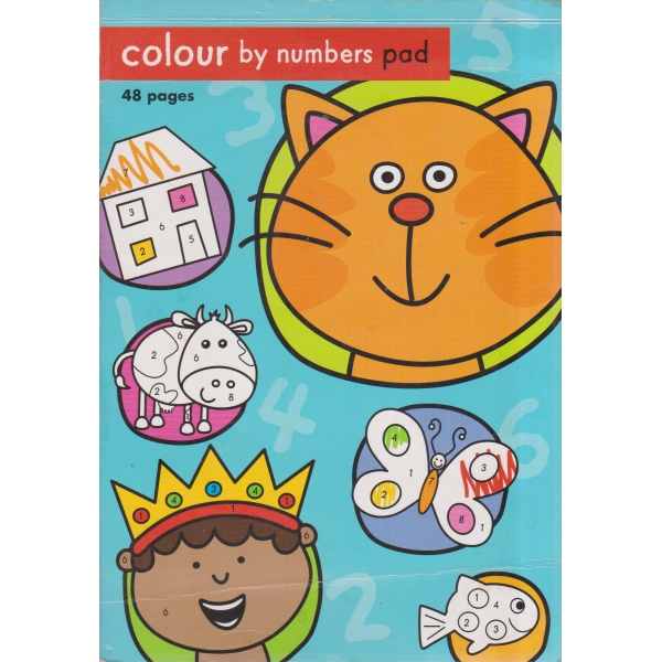 Colour by numbers par-48 pages