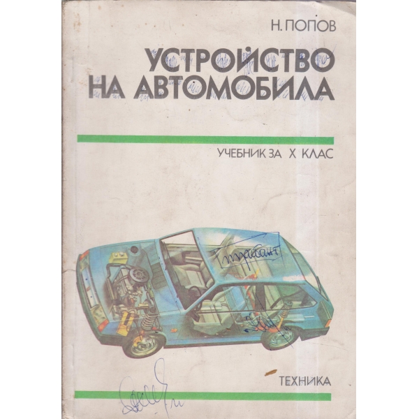 Устройство на автомобила-10 клас на ЕСПУ